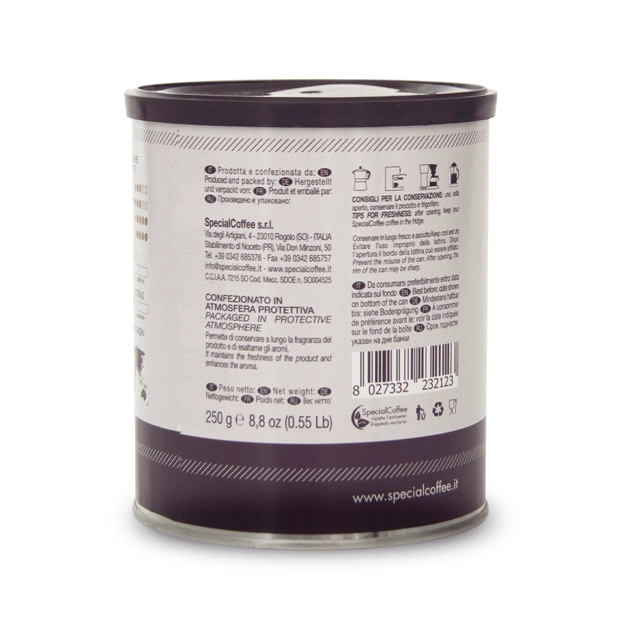 Caffe macinato lattina