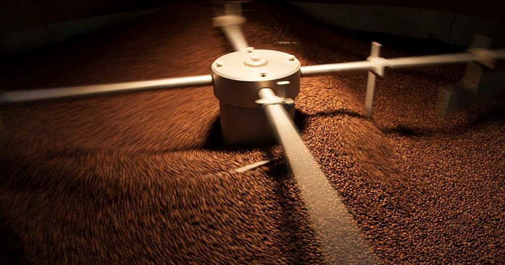 Tostatura: raffreddamento ad aria - Roasting: air-cooling