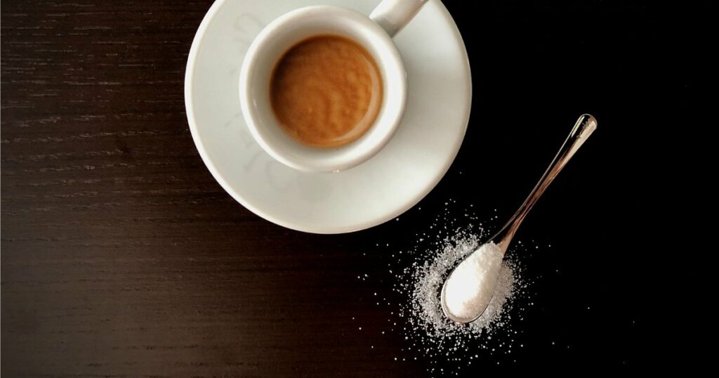 zucchero nel caffè